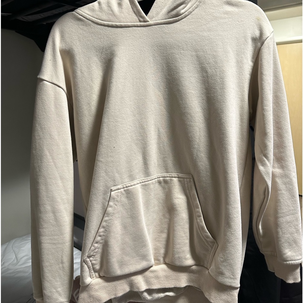 Cream hoodie